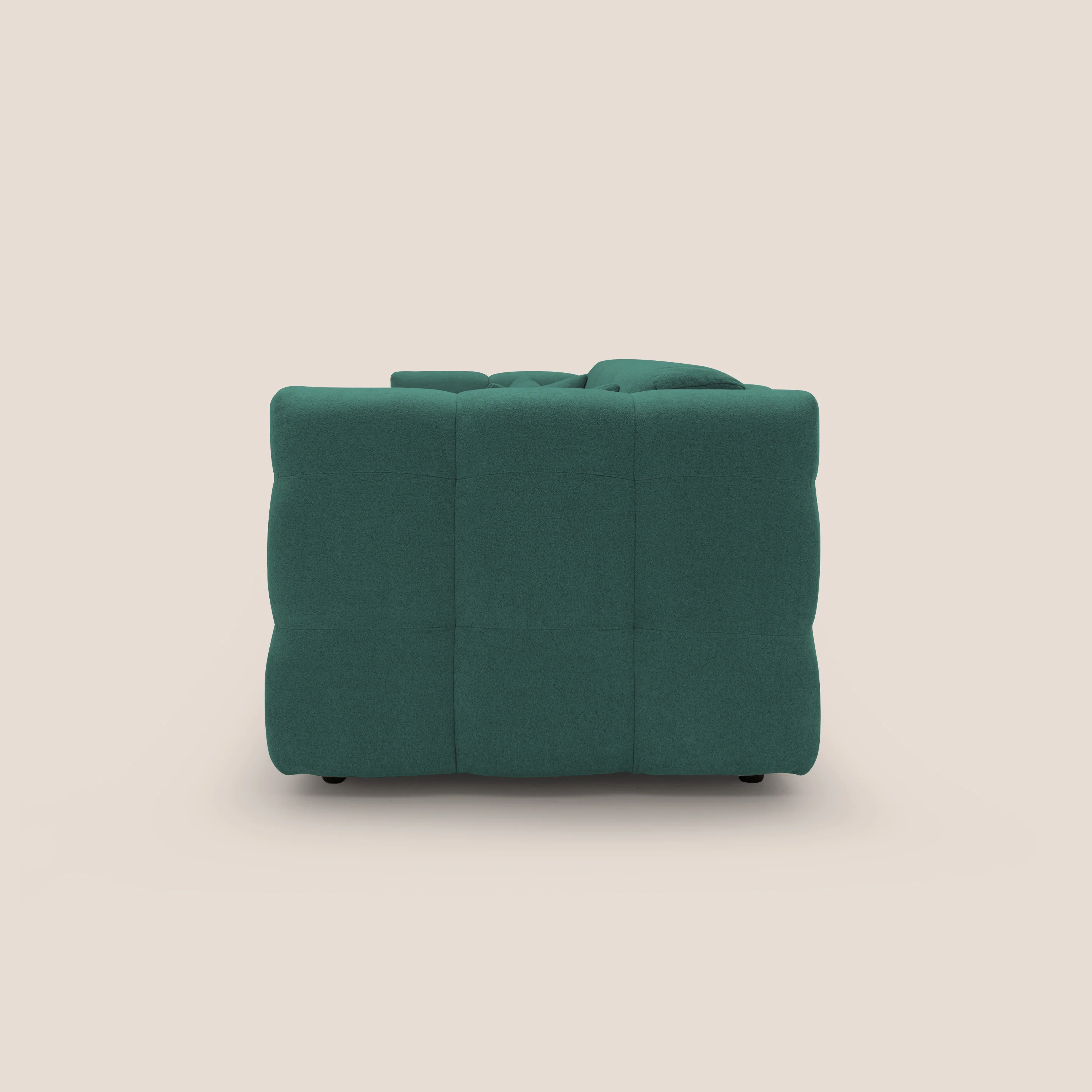 Tender Canapé convertible avec matelas H14 cm en bouclette imperméable T07 vert - Image 7