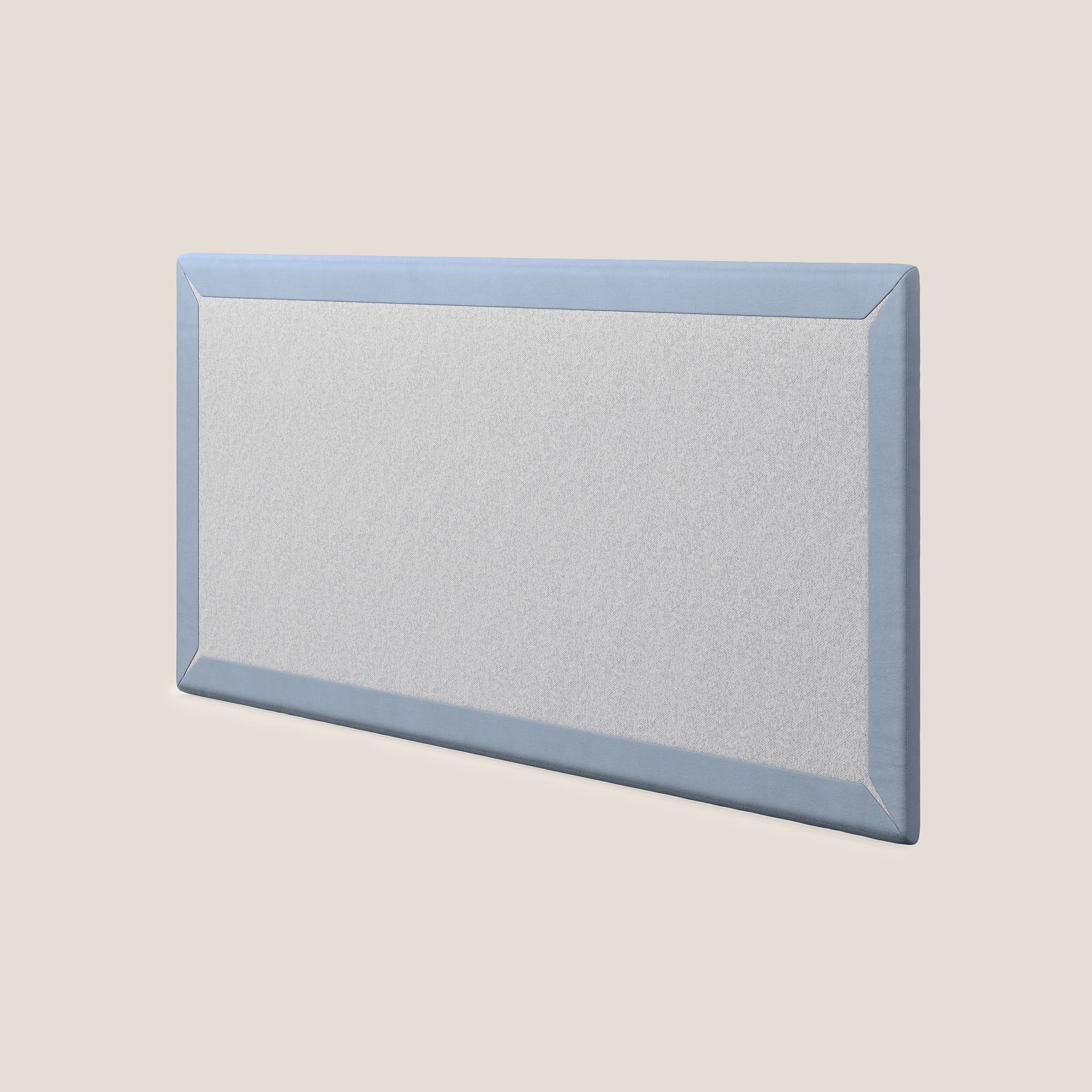 Tête de lit en panneau mural grand de différentes dimensions en microfibre douce détachable T11 sucre glace - Image 5