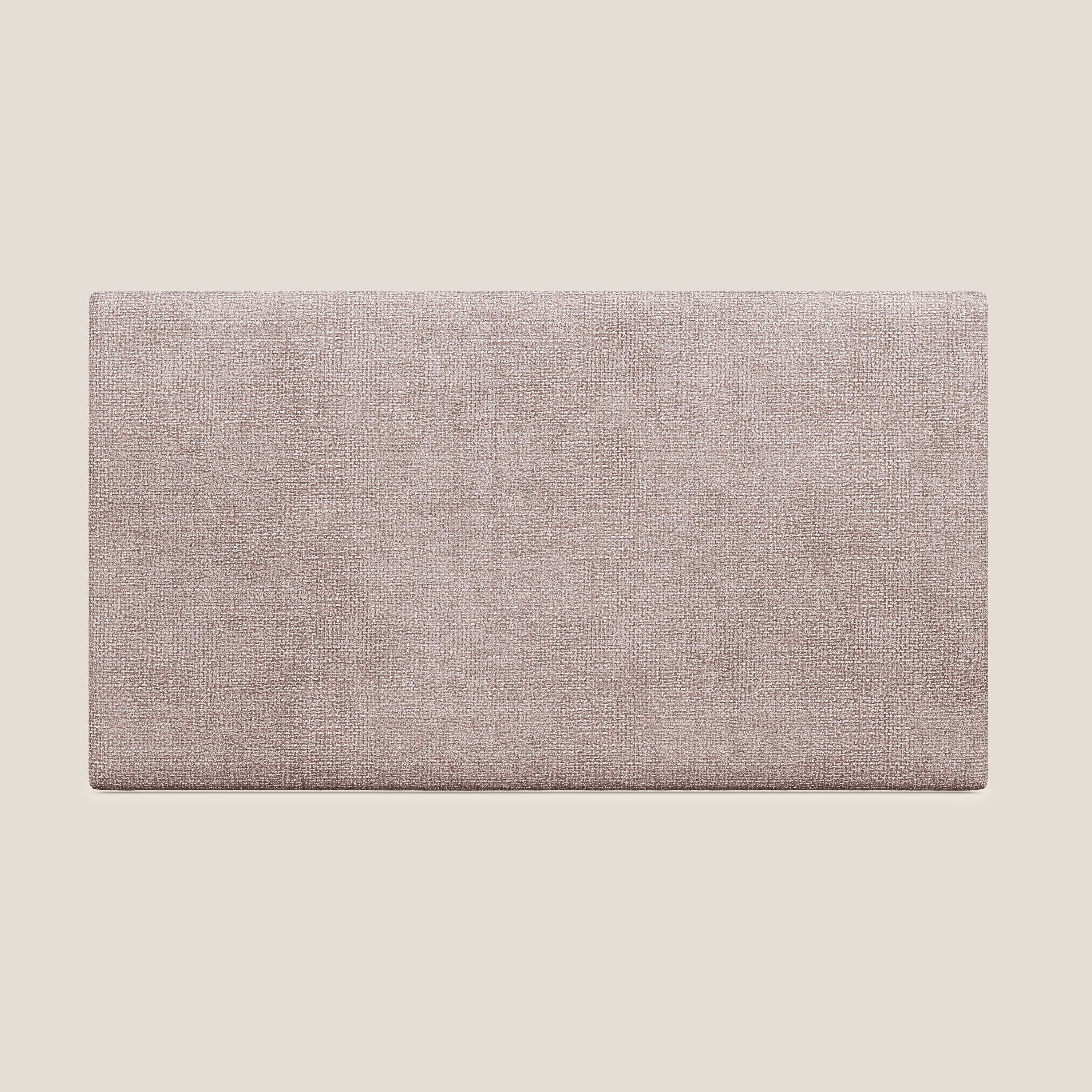 Tête de lit en panneau mural moyen de différentes dimensions en tissu doux détachable T10 rose