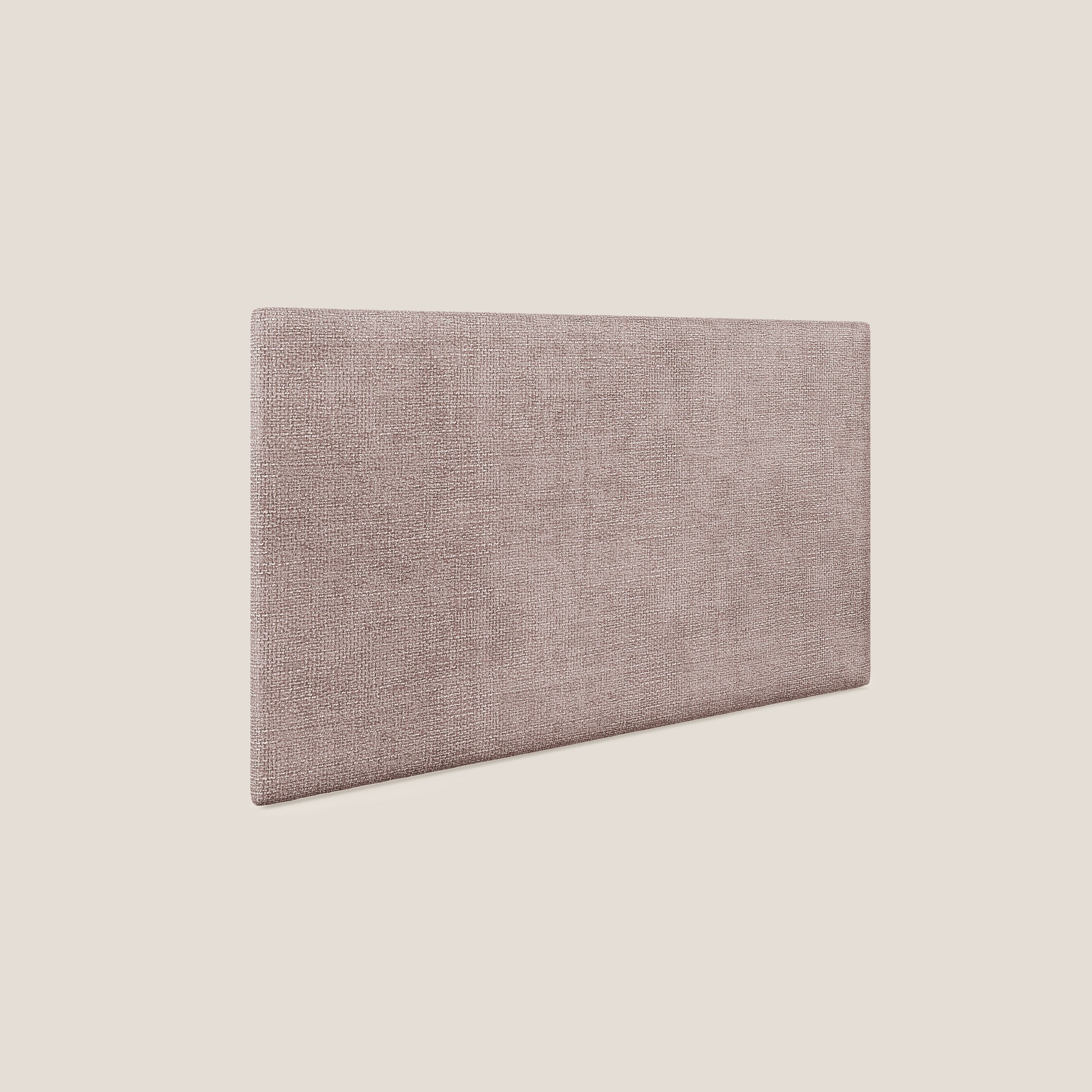 Tête de lit en panneau mural moyen de différentes dimensions en tissu doux détachable T10 rose - Image 2