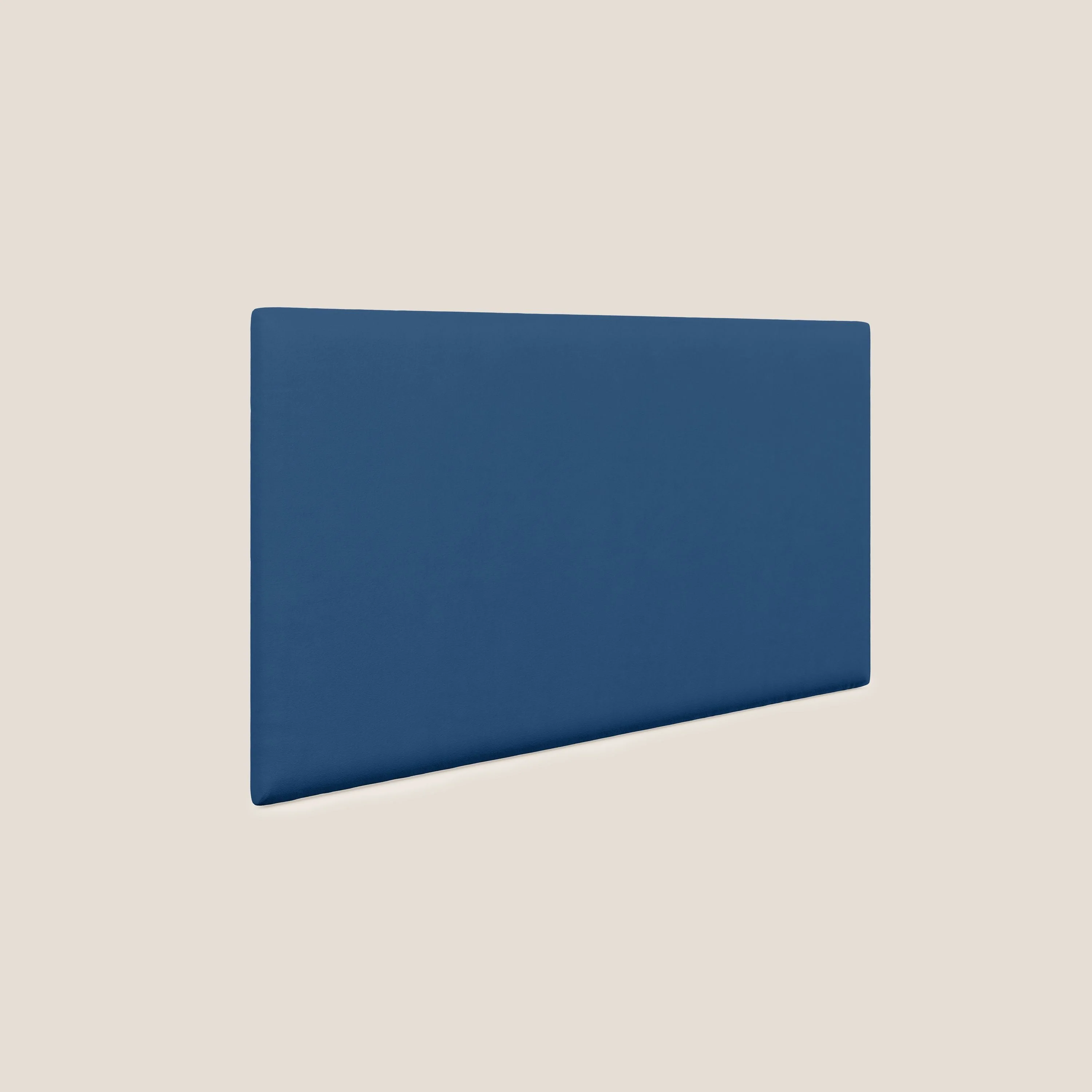 Tête de lit en  petit panneau mural de différentes dimensions en microfibre douce détachable T11 bleu - Image 2