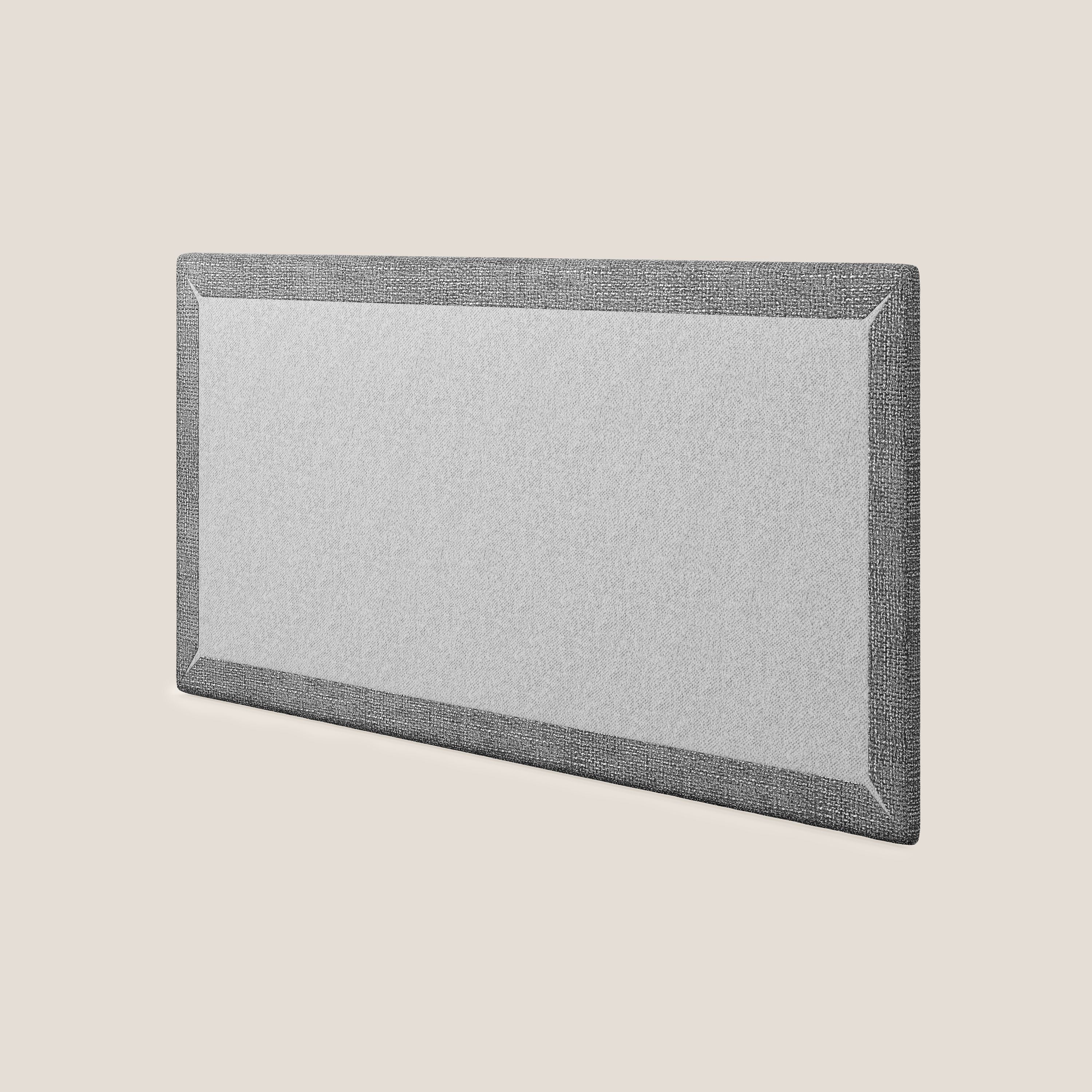 Tête de lit en petit panneau mural de différentes dimensions en tissu doux détachable T10 anthracite - Image 4