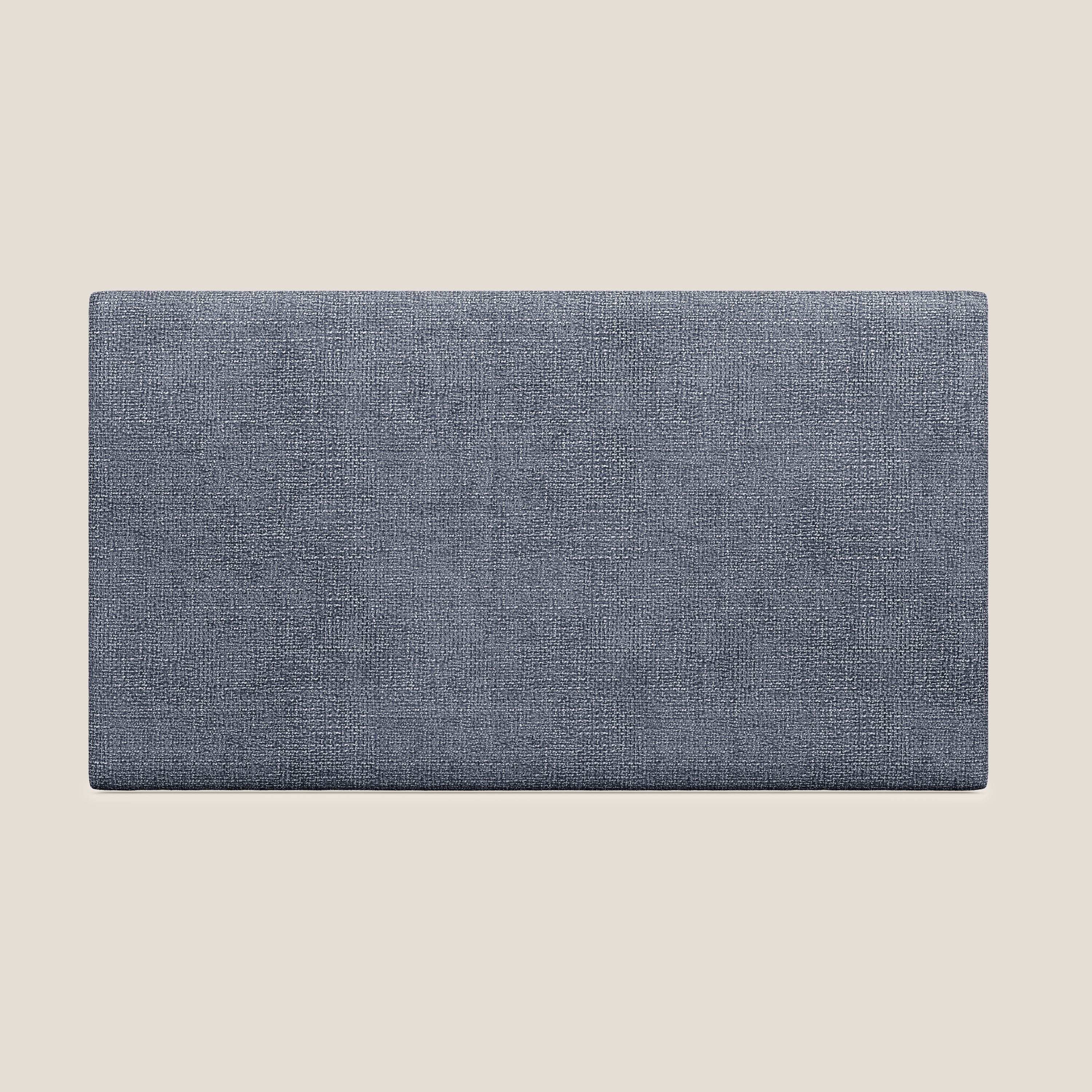 Tête de lit en petit panneau mural de différentes dimensions en tissu doux détachable T10 bleu