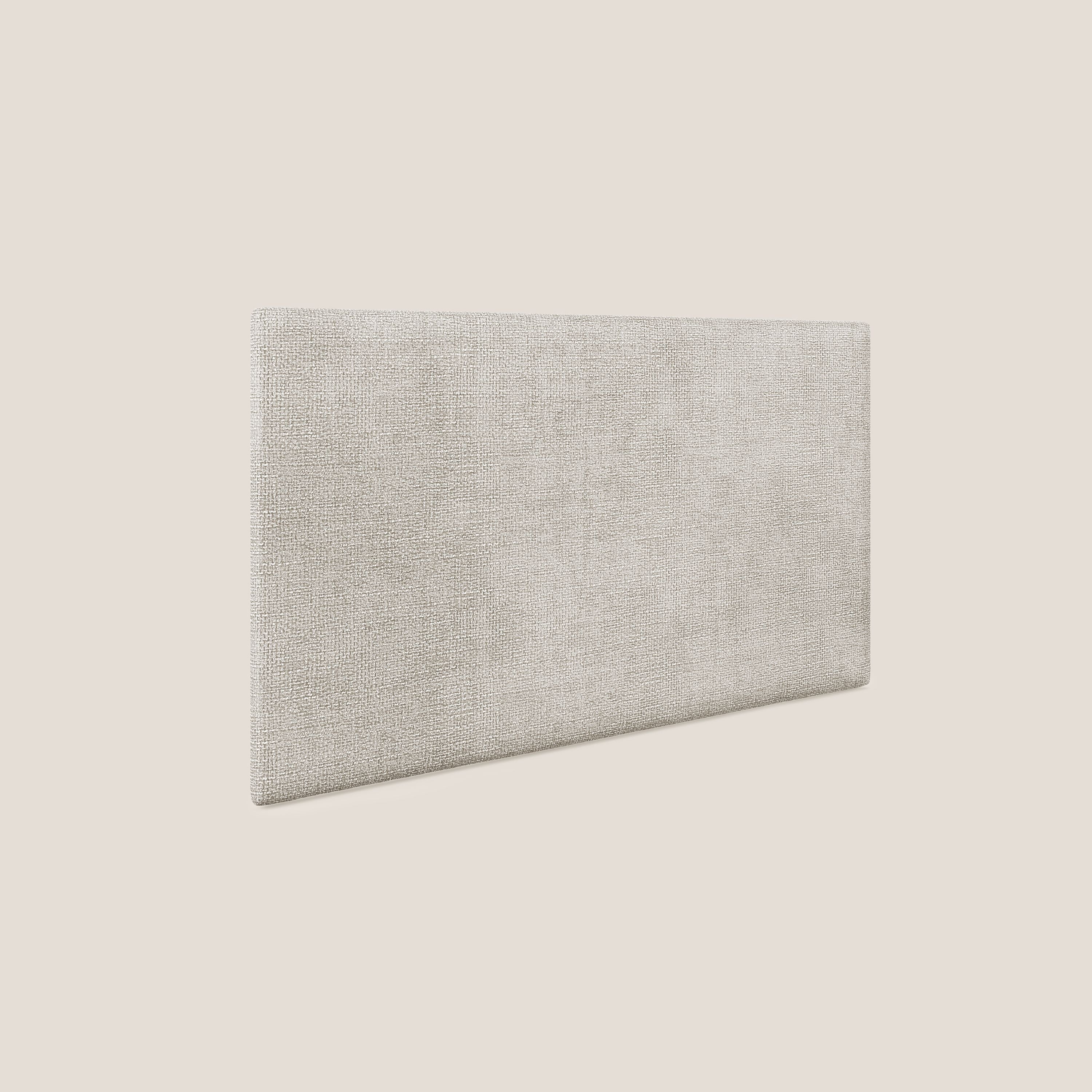 Tête de lit en petit panneau mural de différentes dimensions en tissu doux détachable T10 crème - Image 2