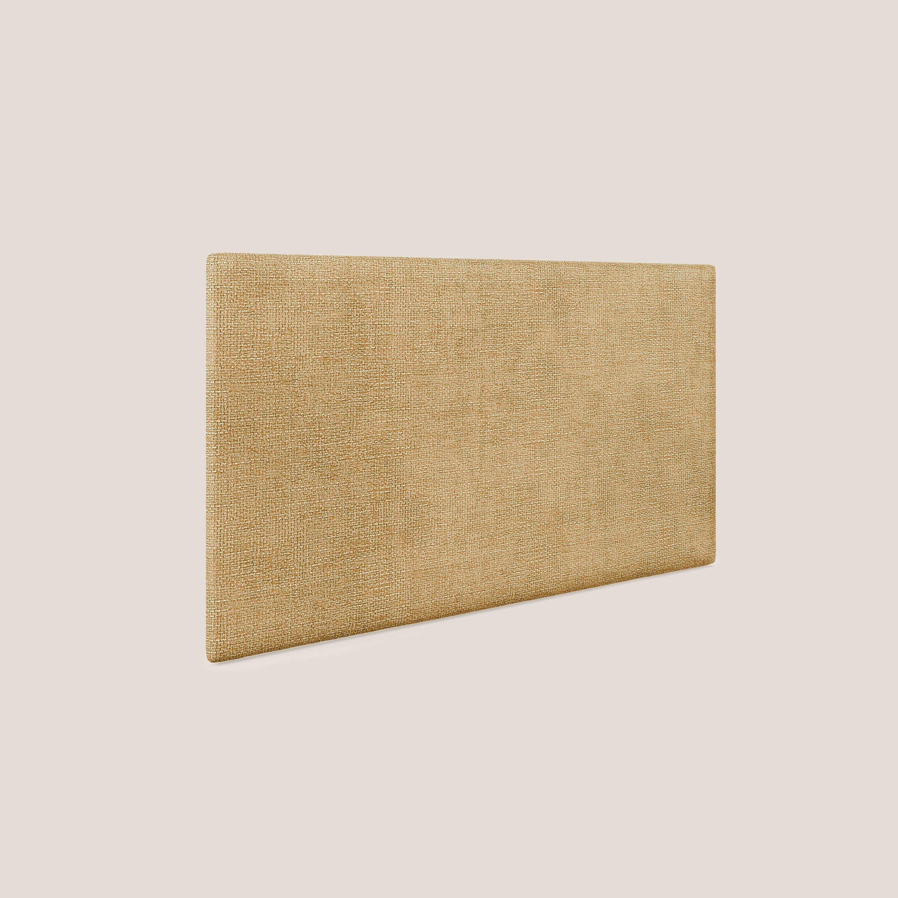 Tête de lit en petit panneau mural de différentes dimensions en tissu doux détachable T10 jaune - Image 2
