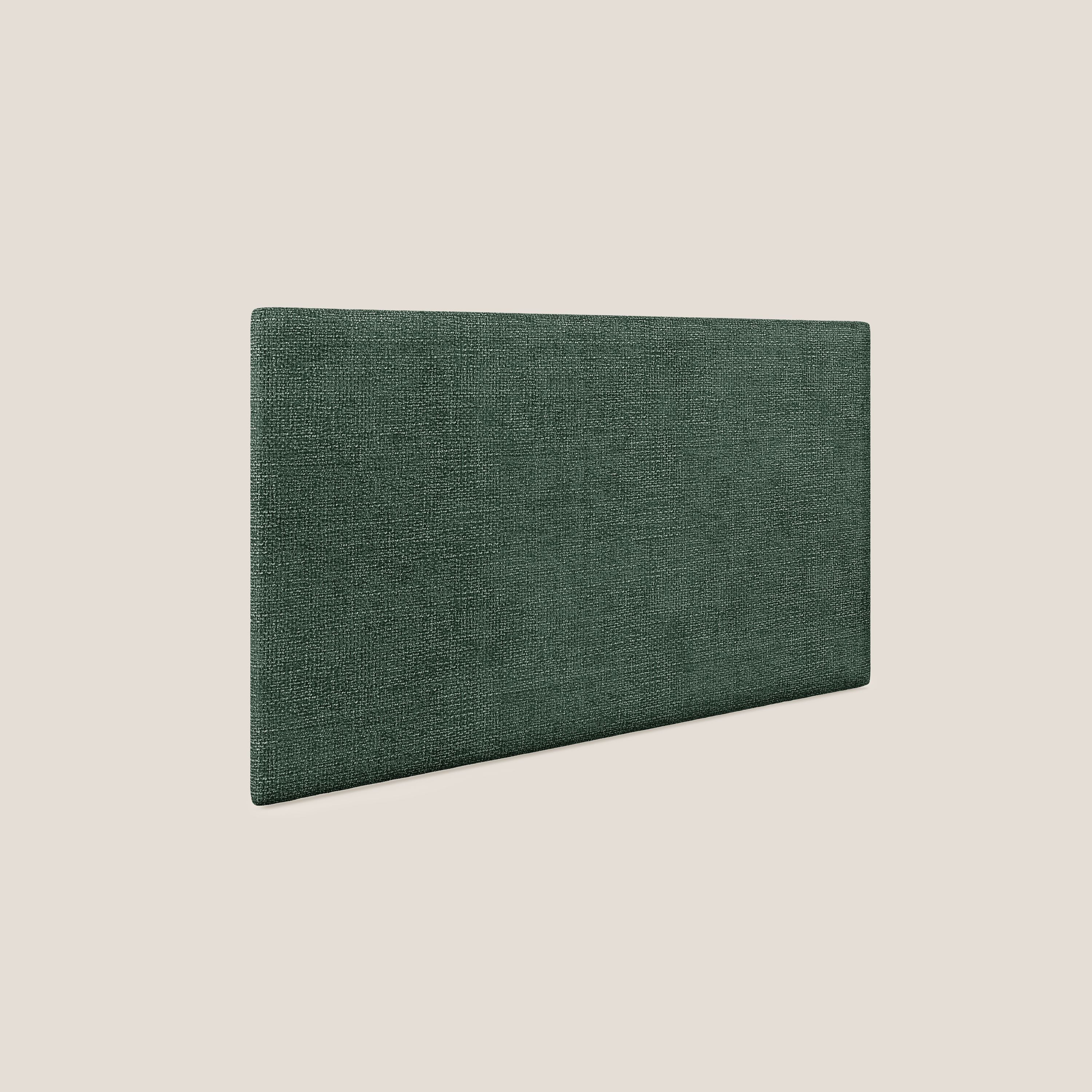 Tête de lit en petit panneau mural de différentes dimensions en tissu doux détachable T10 vert - Image 2