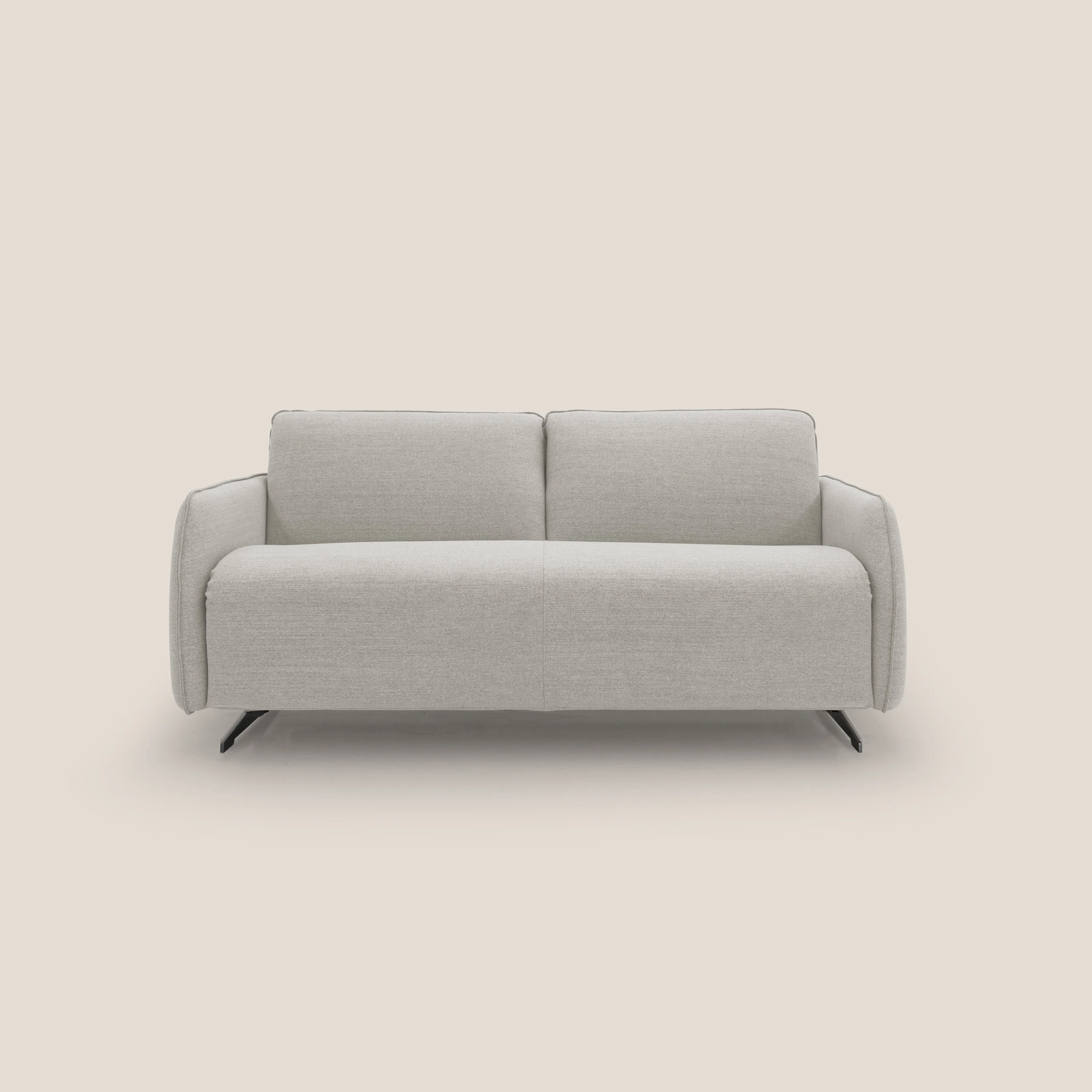 Texas Canapé convertible matrimonial moderne en tissu imperméable T19 crÚme
