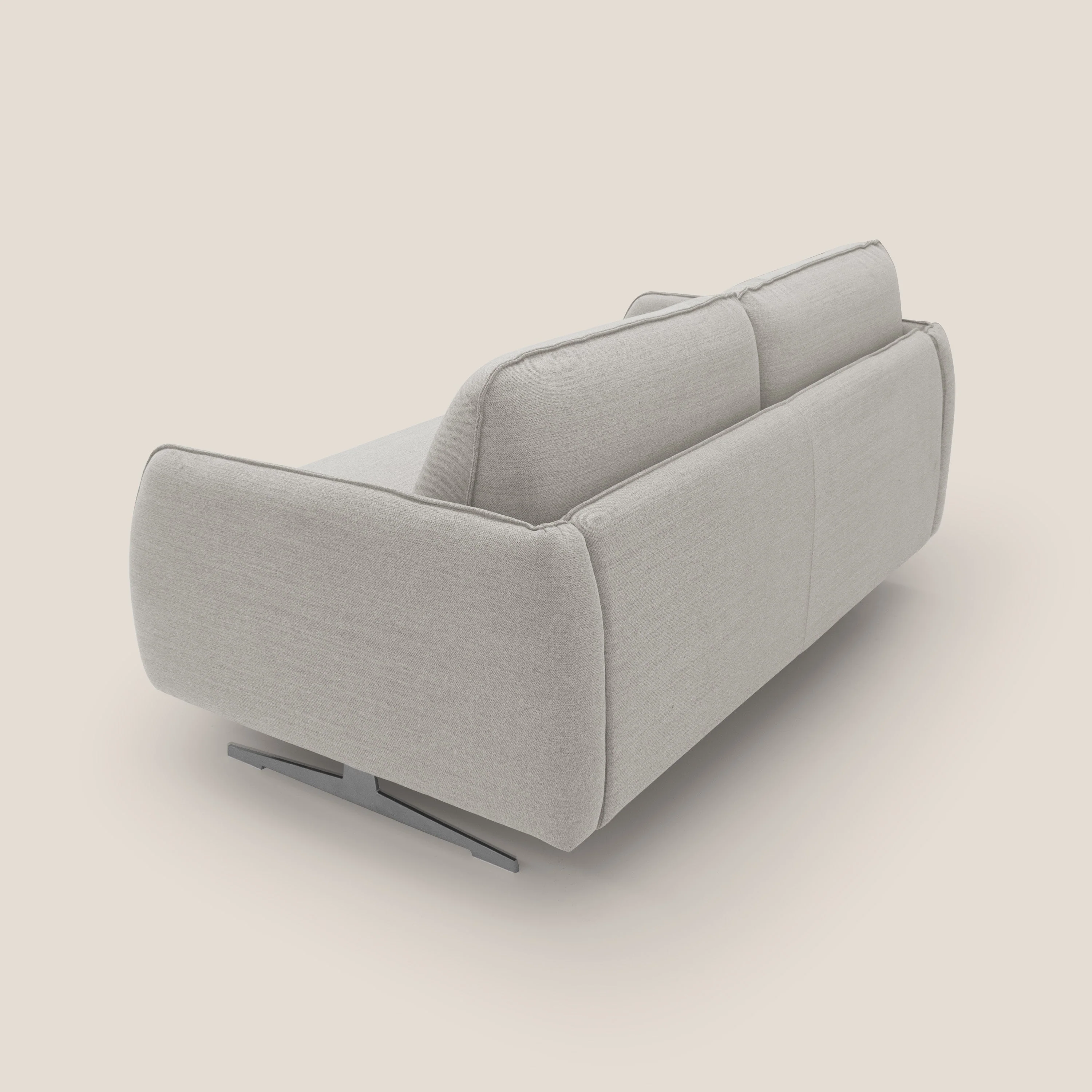 Texas Canapé convertible matrimonial moderne en tissu imperméable T19 crÚme - Image 10