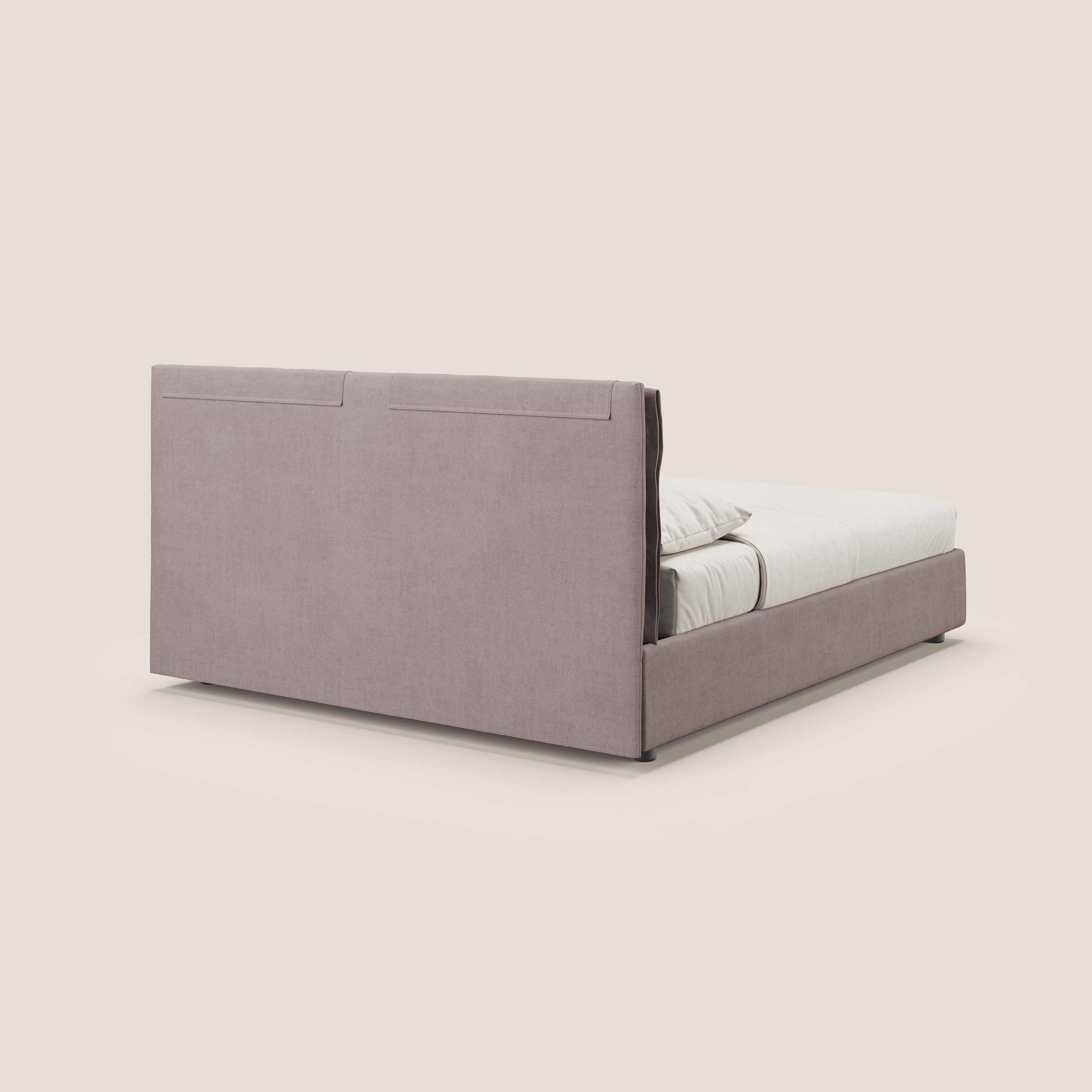 Travis lit coffre avec coussins capitonnés amovibles en tissu imperméable T02 rose - Image 6