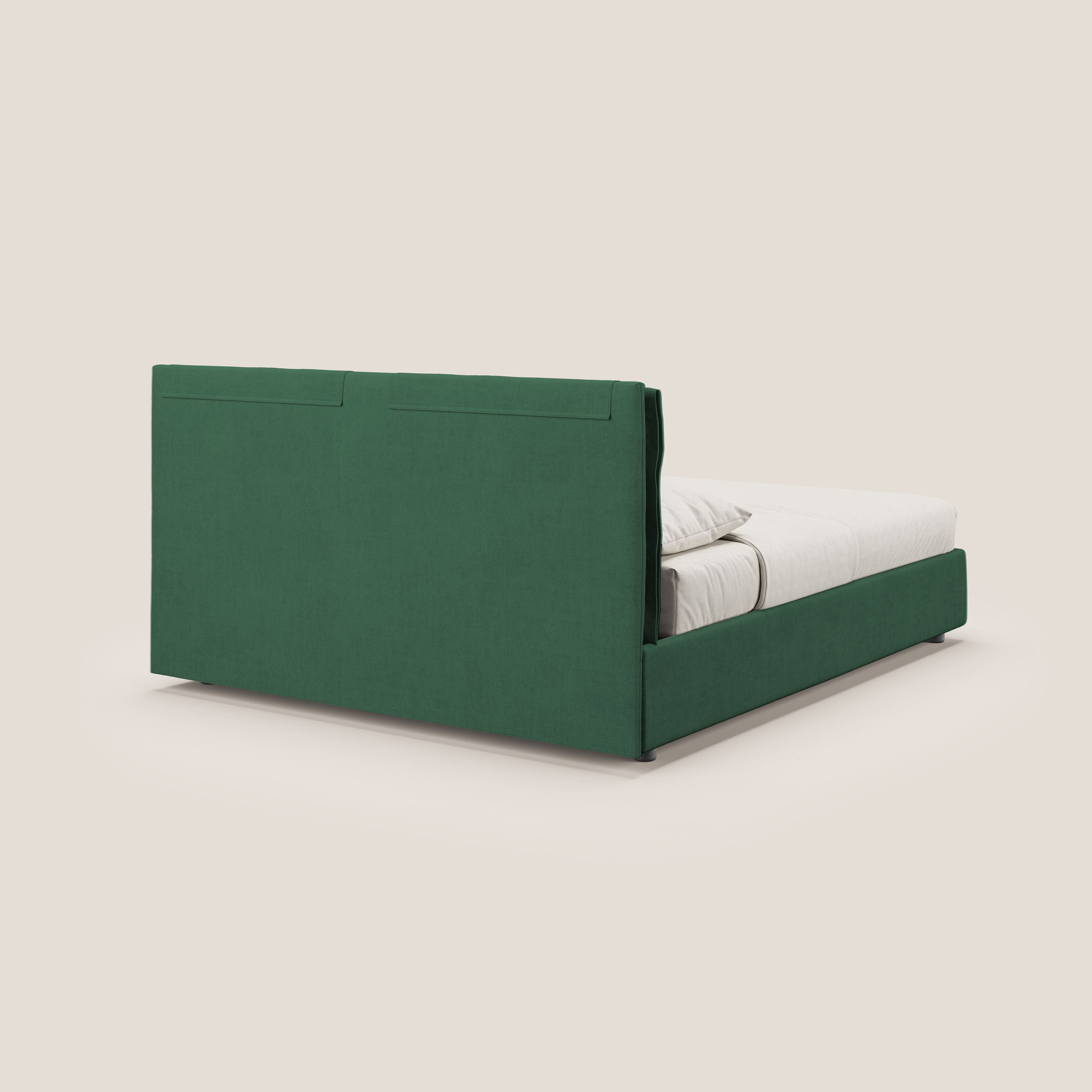 Travis lit coffre avec coussins capitonnés amovibles en tissu imperméable T02 vert - Image 6