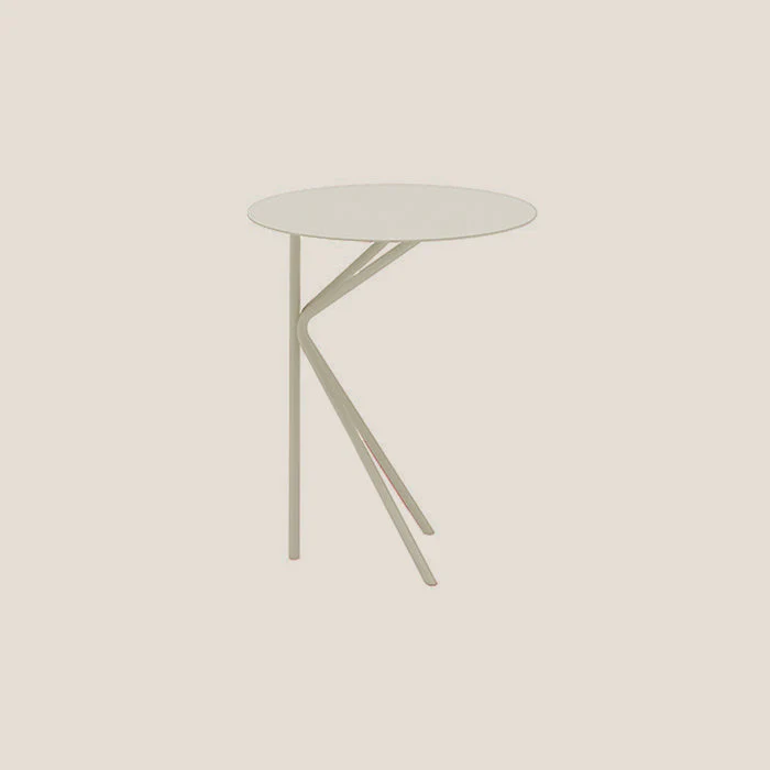 Twin table haute minimaliste ronde en différentes couleurs