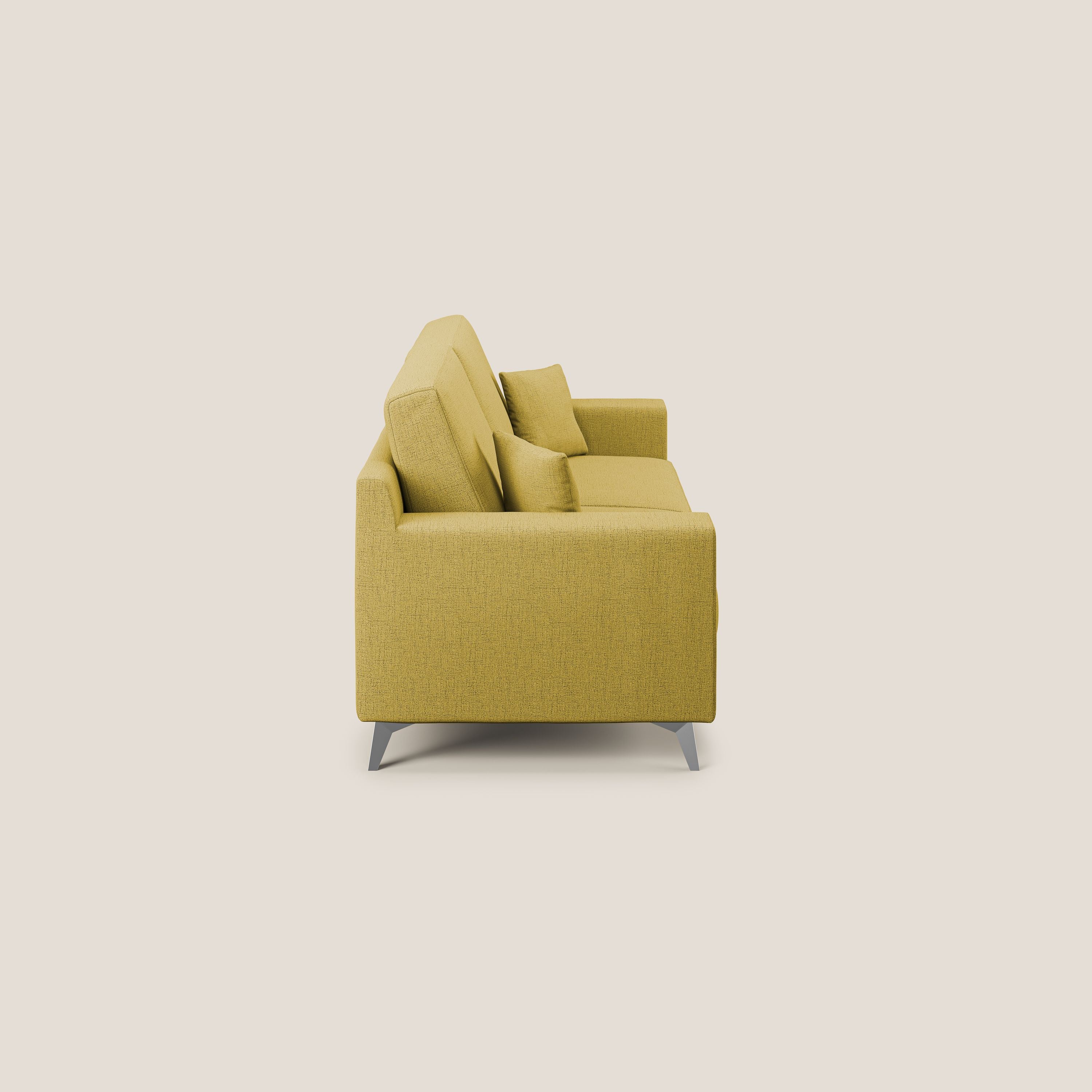 Michael Canapé en tissu imperméable antitache T03 jaune - Image 3