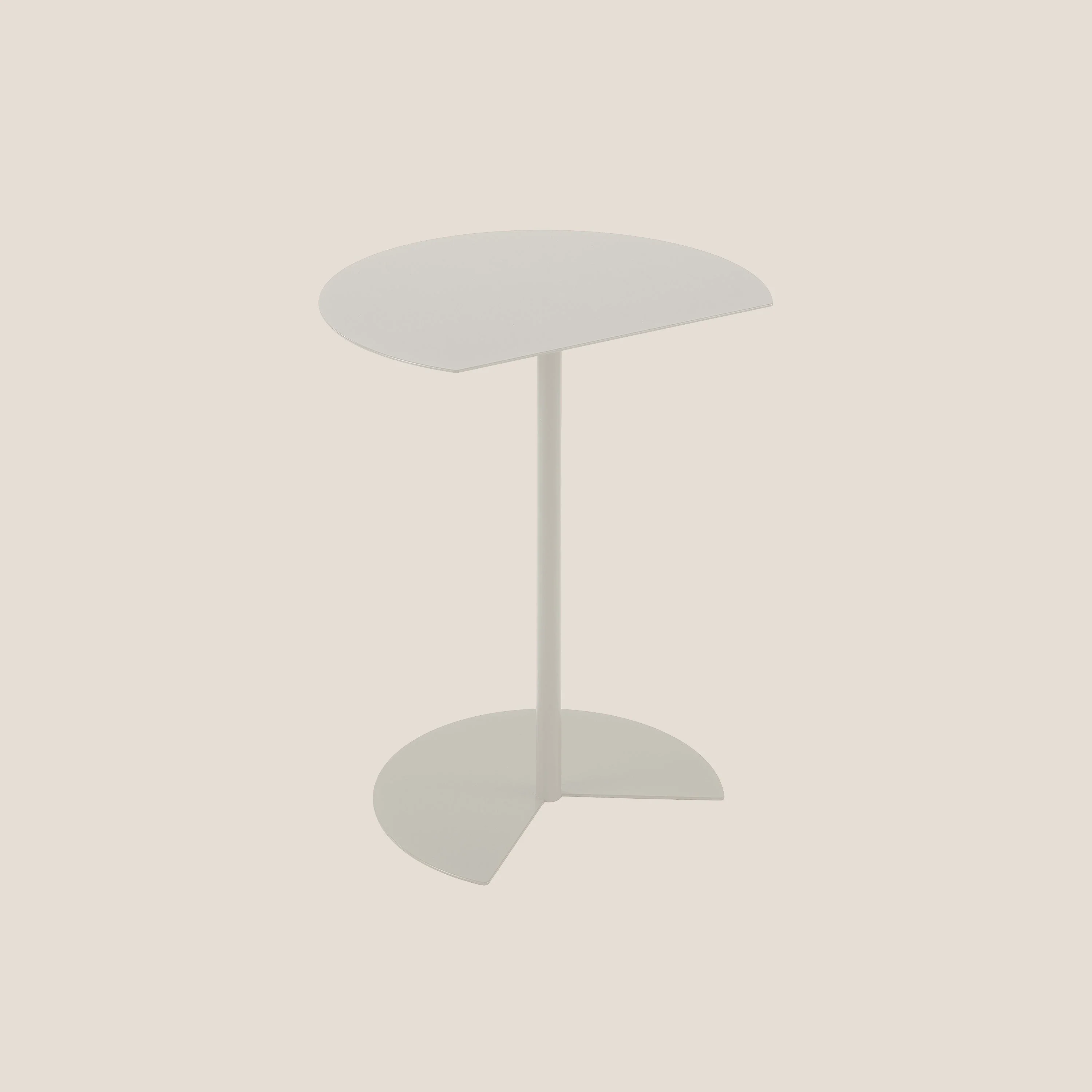 Way Table basse semi-ronde pour salon chanvre