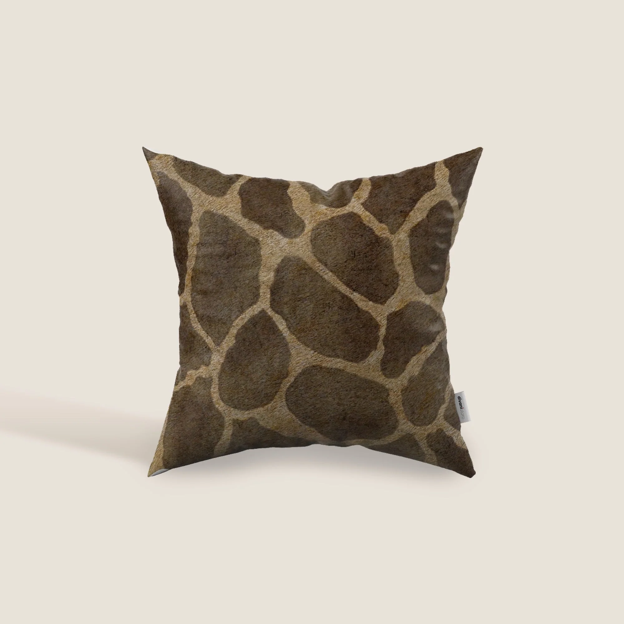 Wild coussins collection WILD en microfibre imperméable girafe